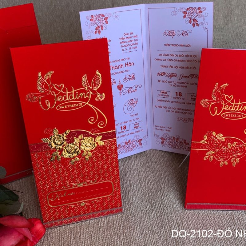 DQ-2102 Đỏ Nhung