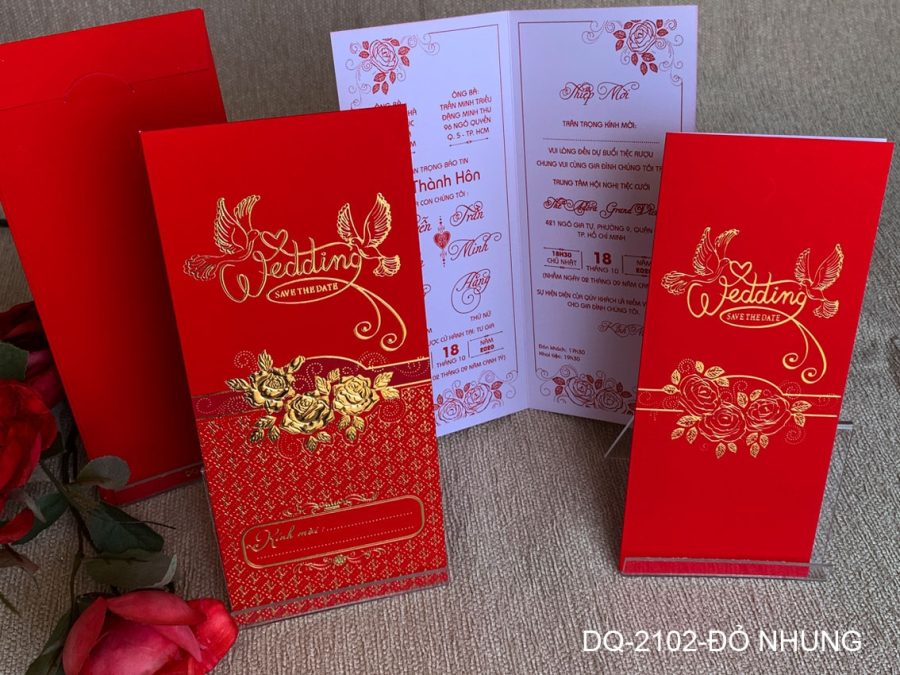 DQ-2102 Đỏ Nhung