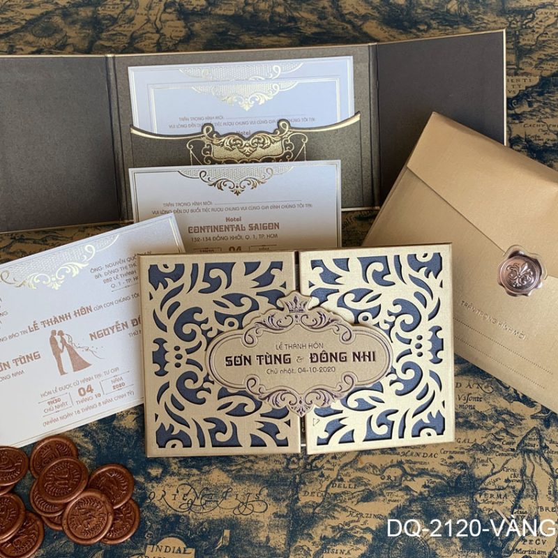 DQ-2120 Vàng Nhũ