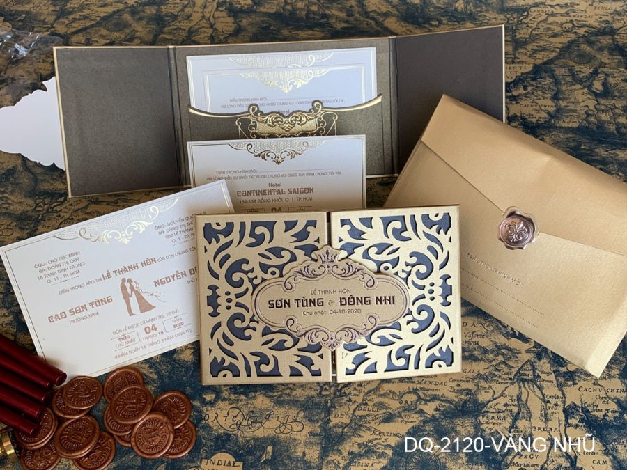 DQ-2120 Vàng Nhũ
