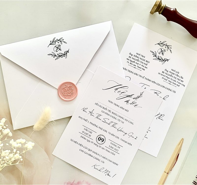 Thiệp Cưới D-05