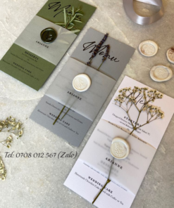 Menu Tiệc Cưới