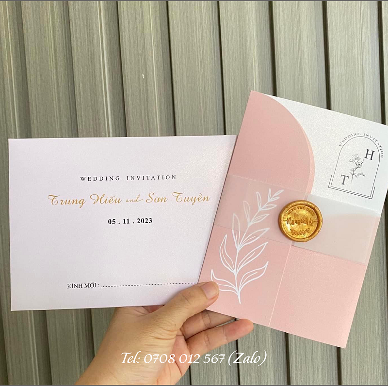 Thiệp Cưới D-72