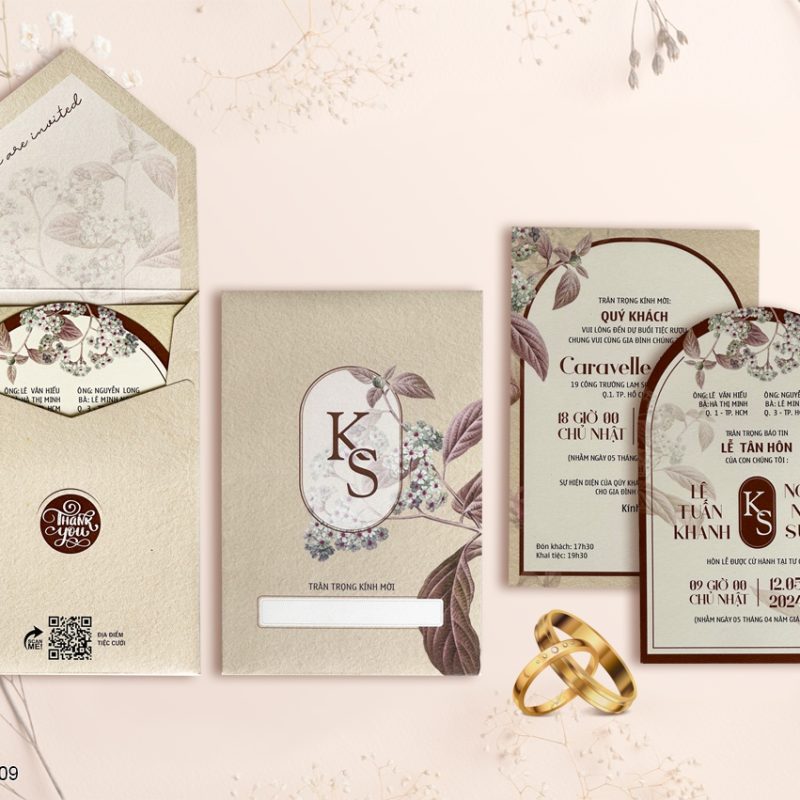 Thiệp Cưới KT-209