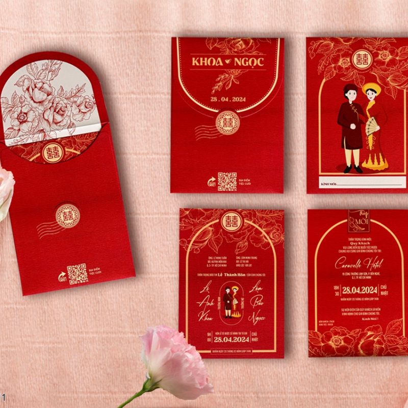 Thiệp Cưới KT-211