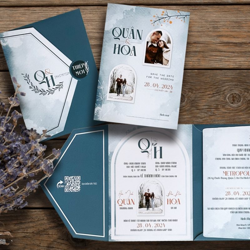 Thiệp Cưới KT-256