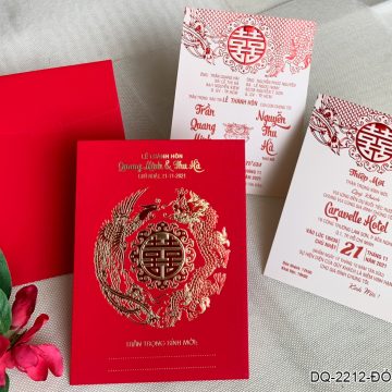 Thiệp Cưới DQ-2212 D