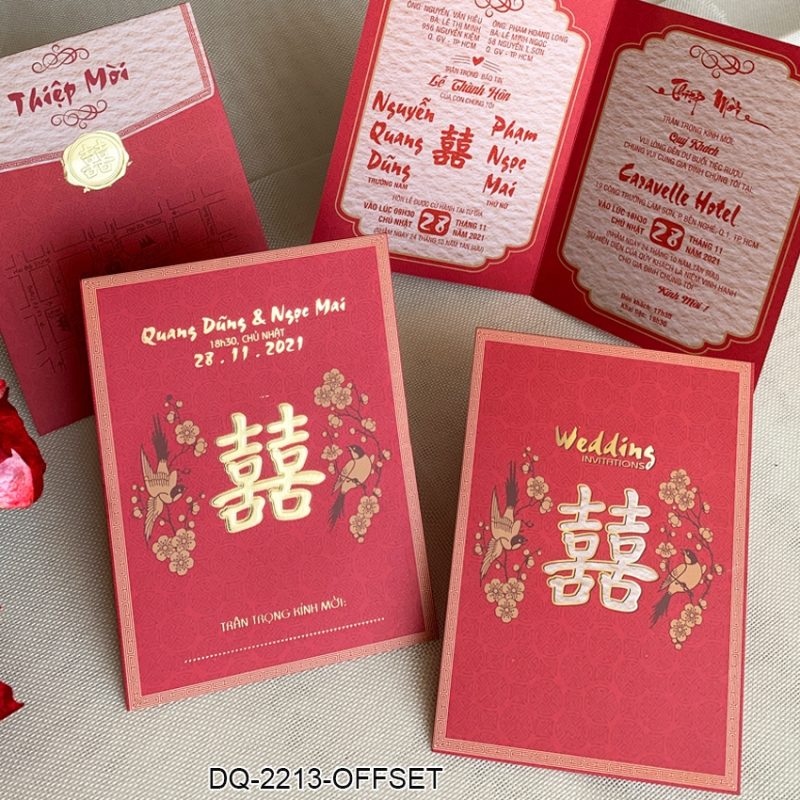 Thiệp Cưới DQ-2213