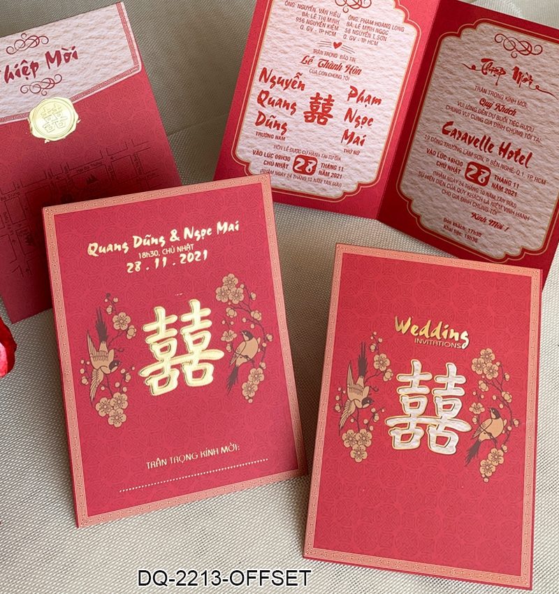 Thiệp Cưới DQ-2213