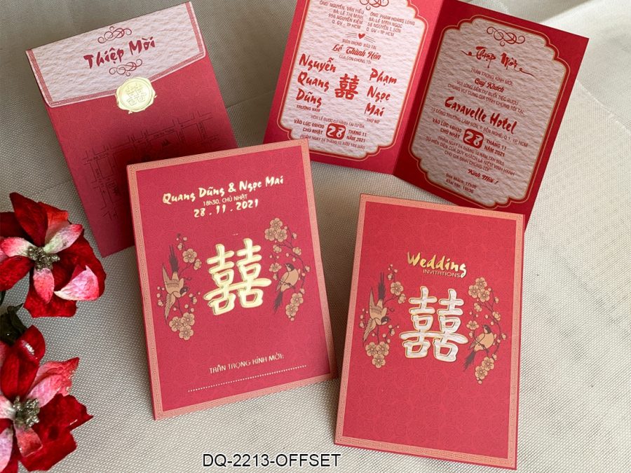 Thiệp Cưới DQ-2213