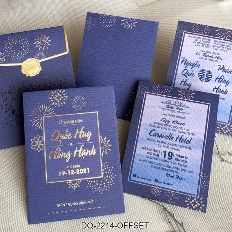 Thiệp Cưới DQ-2214