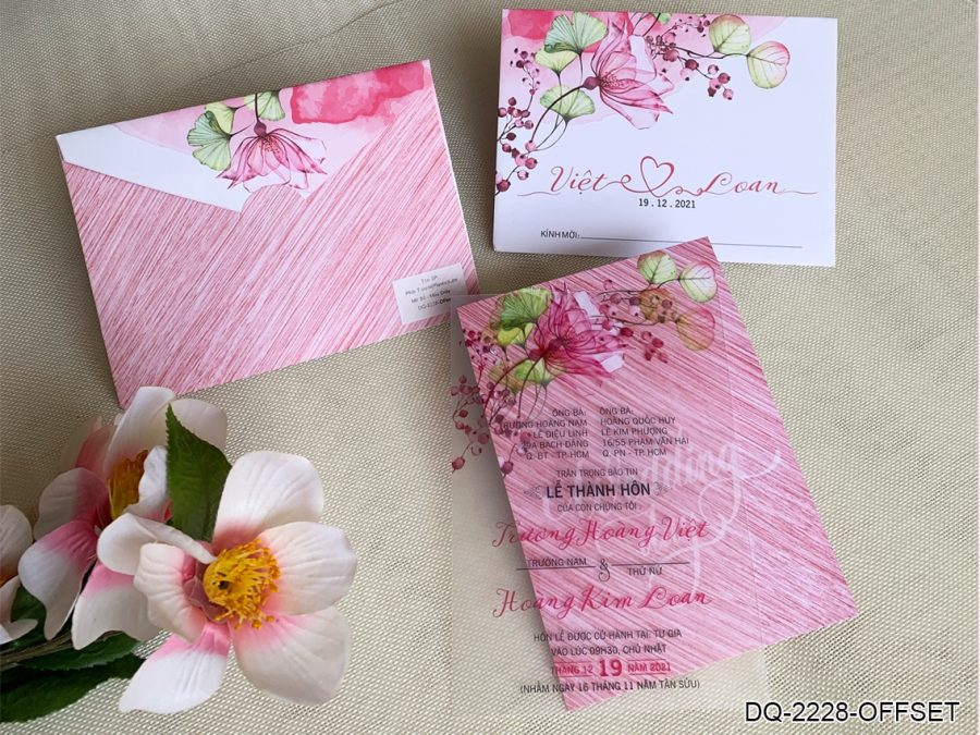 Thiệp Cưới DQ-2228