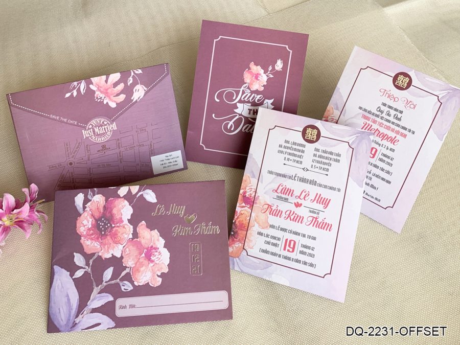 Thiệp Cưới DQ-2231