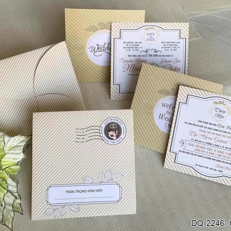 Thiệp Cưới DQ-2246