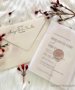 Thiệp Cưới D-28