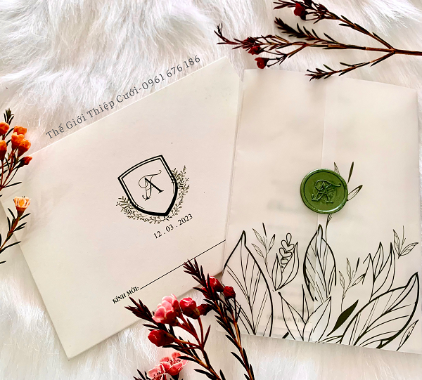 Thiệp Cưới D-31