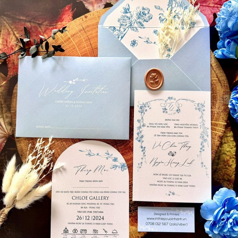 Thiệp Cưới D-509