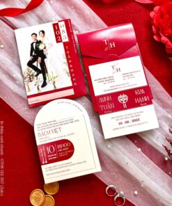 Thiệp Cưới In Hình D-706
