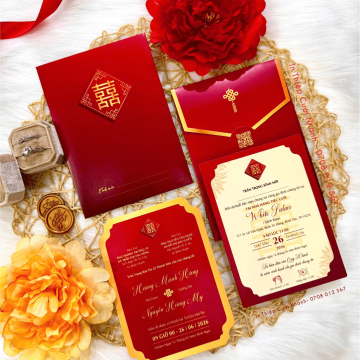 Thiệp Cưới D-904