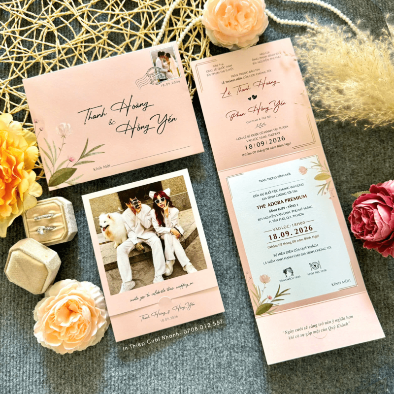 Thiệp Cưới D-1028